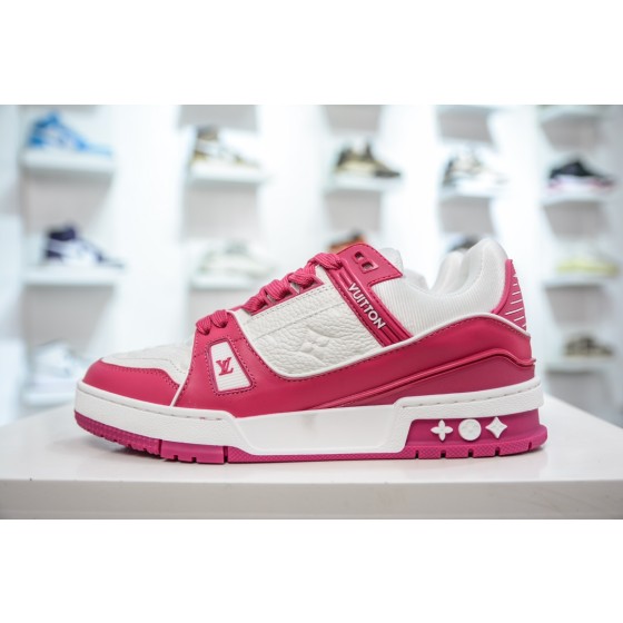 Louis Vuitton Trainer, Calfskin, Fuchsia, 1AA6WI