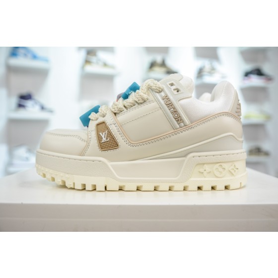 Louis Vuitton Trainer Maxi, White, 1AB8RK