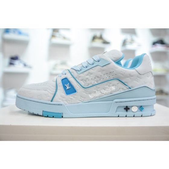 Tyler x Louis Vuitton Trainer, Men's, Blue, 1ACRYD