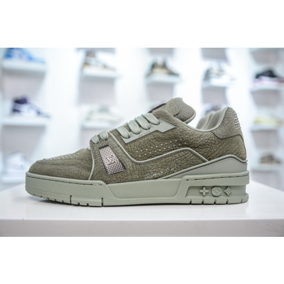 Louis Vuitton Trainer, Pre-Spring 2025, Green, 1ADHA0