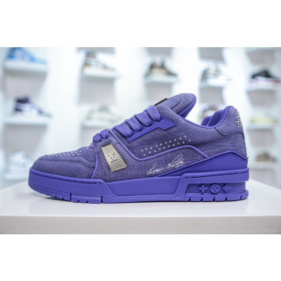 Louis Vuitton Trainer, Pre-Spring 2025, Purple, 1ADHAE